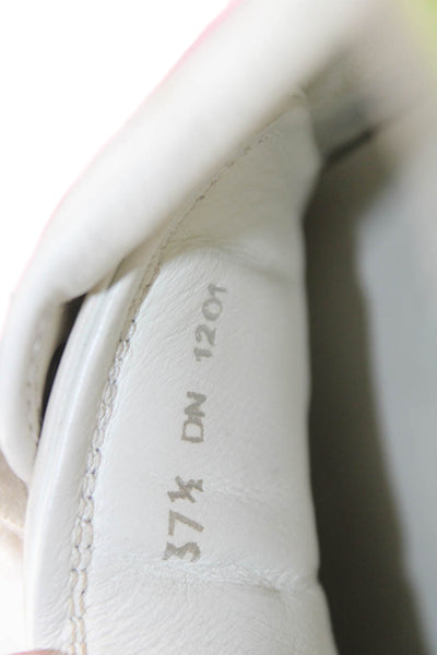 Givenchy Womens Leather City Sport Lace-Up Casual Sneakers White Size 7.5