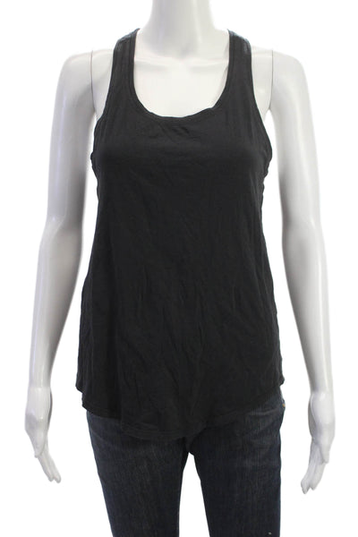 Lululemon Womens Basic Sleeveless Tank Black Pima Cotton Size 4