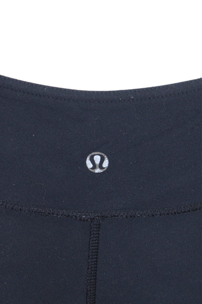 Lululemon Womens Dark Blue Nylon Ankle Jeggings Size 2