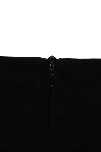 French Connection Womens Mini Slip Dress Sleeveless Square Neck Black Size 4