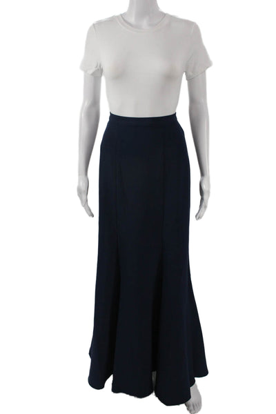 Lovers + Friends Womens Dark Blue Flare Maxi Skirt Size S