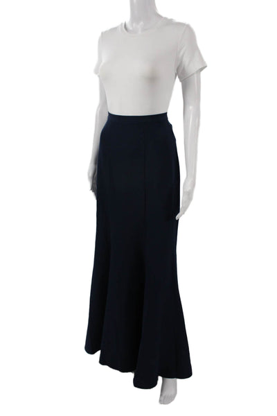 Lovers + Friends Womens Dark Blue Flare Maxi Skirt Size S