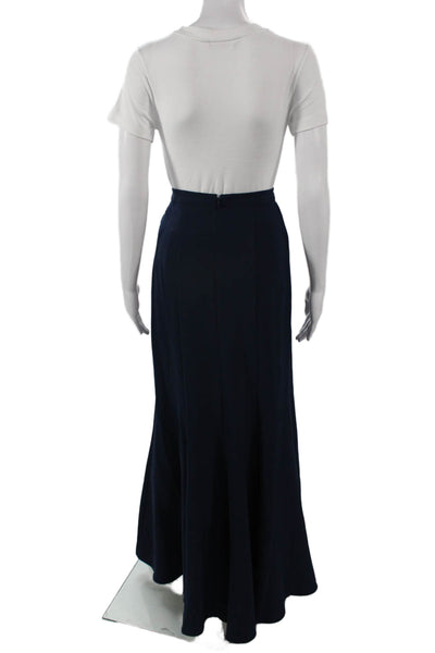 Lovers + Friends Womens Dark Blue Flare Maxi Skirt Size S