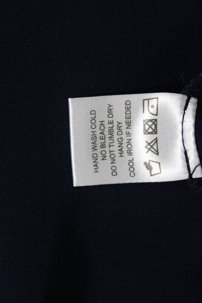 Lovers + Friends Womens Dark Blue Flare Maxi Skirt Size S