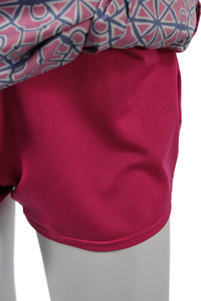 Vineyard Vines Women Pink Geometric Mini Skort Size 4