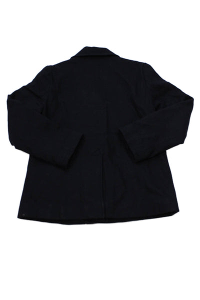 Brooks Brothers Red Fleece Boys Wool Buttoned Blazer Jacket Blue Size L