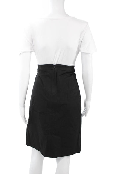 Banana Republic Womens Straight Pencil Skirt Black Size 14
