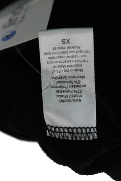 Beyond Yoga Women Pullover Sweater Black Crew Neck Long Sleeve Size XS