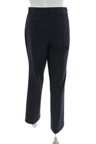 Banana Republic Women Dark Blue Dress Pants Wool Blend 32 Inseam Size 6