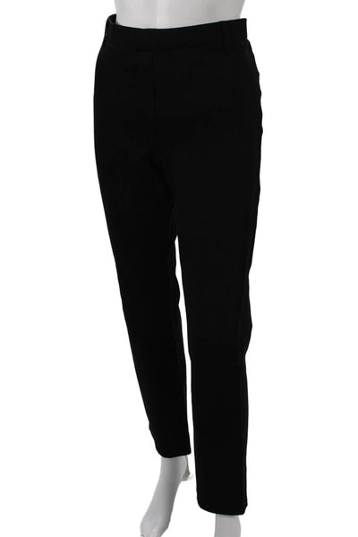 Quince Women Dress Pants Black Rayon Blend Classic Inseam 30 Size M