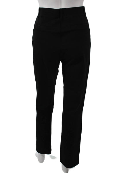 Quince Women Dress Pants Black Rayon Blend Classic Inseam 30 Size M