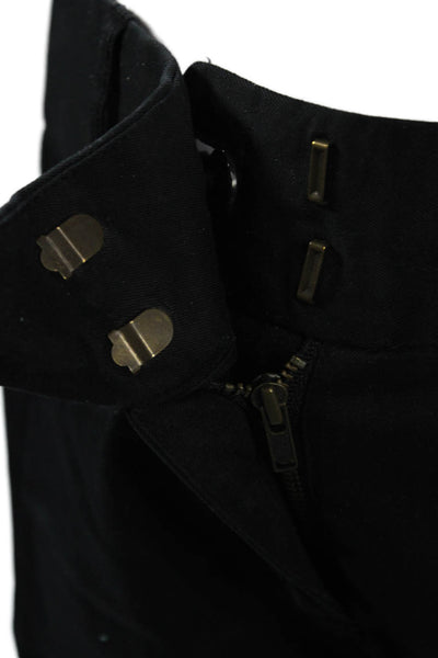BCBGMAXAZRIA Womens Dress Pants Black 97% Cotton 32in Inseam Size 6