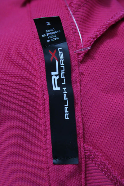 RLX Ralph Lauren Women Sleeveless Collared Polo Pink Size M