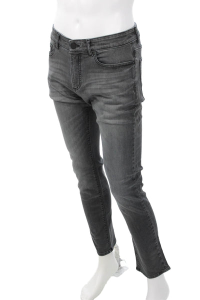 DL1961 Mens Gray Skinny Ankle Jeans Size 31