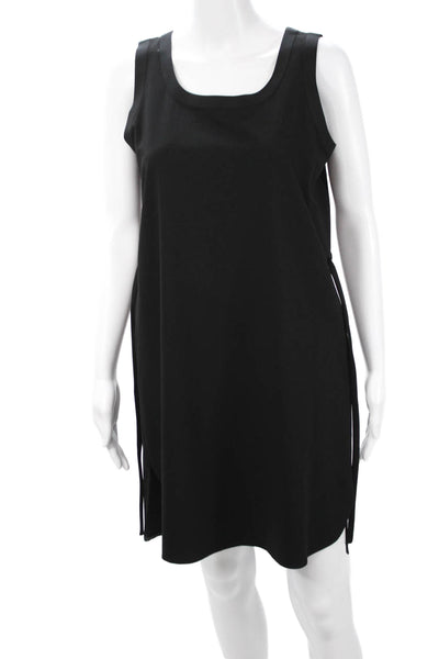 Lafayette 148 New York Women Shift Tank Dress Black Sleeveless Size PP