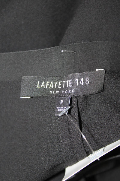 Lafayette 148 New York Women Shift Tank Dress Black Sleeveless Size PP