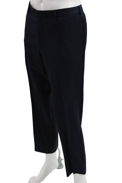 John Varvatos Star USA Mens Ankle Dress Pants Dark Blue Big Tall Size 38