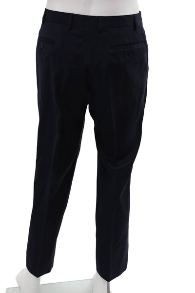 John Varvatos Star USA Mens Ankle Dress Pants Dark Blue Big Tall Size 38