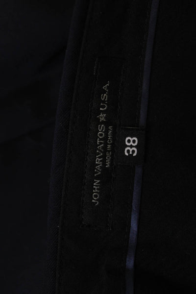 John Varvatos Star USA Mens Ankle Dress Pants Dark Blue Big Tall Size 38