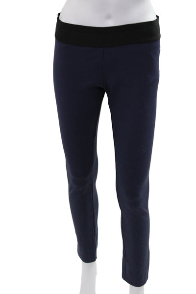 BCBG Max Azria Womens Dark Blue Ankle Jeggings Maternity Size M