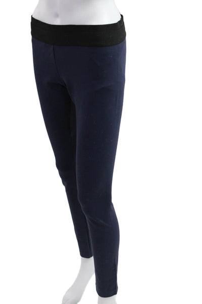 BCBG Max Azria Womens Dark Blue Ankle Jeggings Maternity Size M