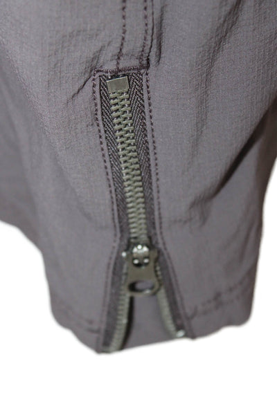 Athleta Womens Cargo Mini Skort Dark Gray Size 6