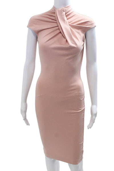 Dsquared2 Womens Bodycon Sheath Dress Pink Size XS