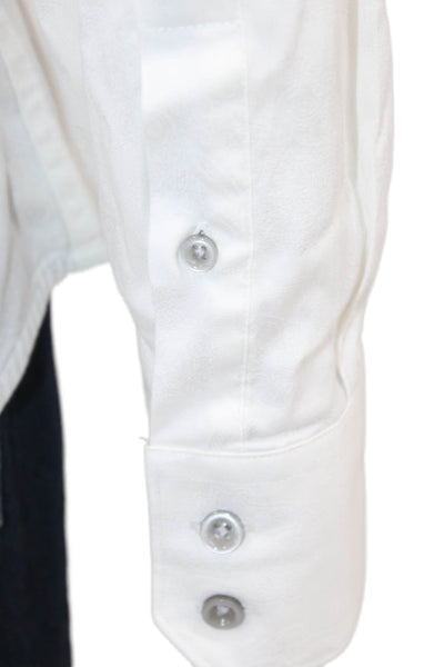 Brooks Brothers Mens Classic Striped Cotton Collared Dress Shirt Size 16