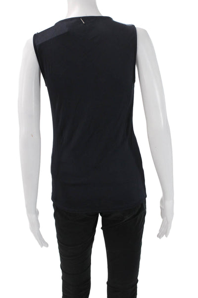 Boss Hugo Boss Womens V Neck Sleeveless Basic Tank Black Size M