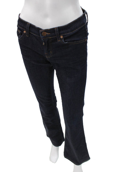J Brand Womens Dark Blue Bootcut Jeans Mid Rise Size 26