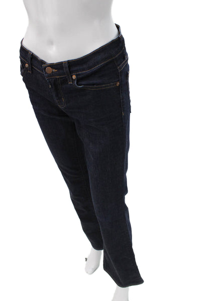 J Brand Womens Dark Blue Bootcut Jeans Mid Rise Size 26
