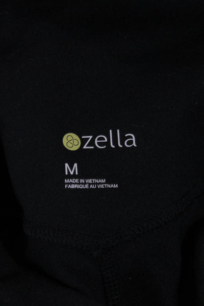 Zella Women Ankle Jeggings Black Polyester Size M