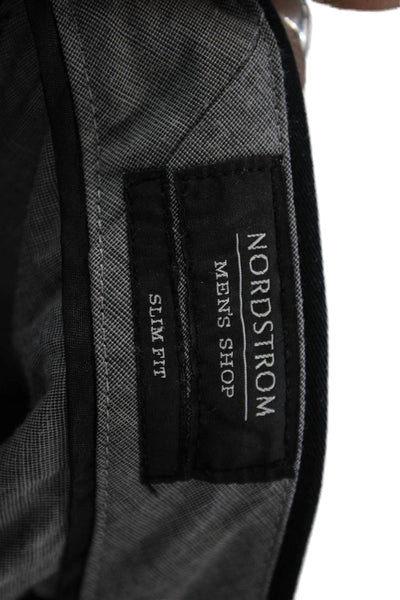 Nordstrom Mens Black Chinos Size 35
