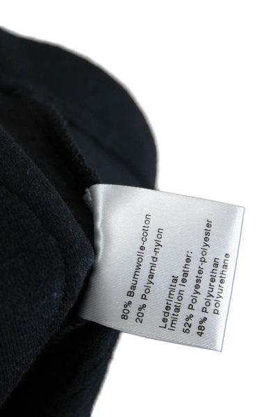 Akris Punto Women Pullover Black Crew Neck Long Sleeve Size 4