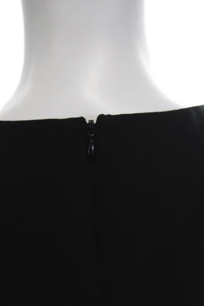 Banana Republic Womens Black Sheath Dress Sleeveless Knee Length Size 12