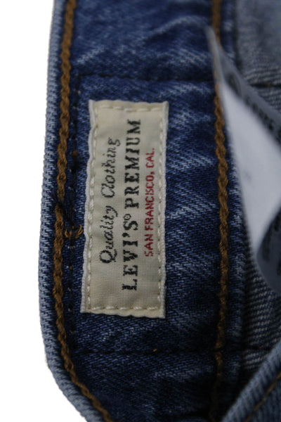 Levis Womens Bootcut Jeans Blue High Rise Size 24