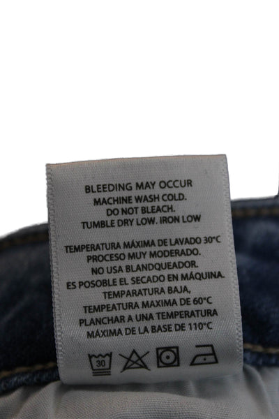 Hidden Womens Boyfriend Wide Leg Light Blue Jeans Size 24