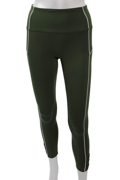 FP Movement Women Army Green Ankle Leggings Size S