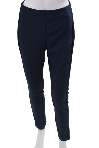 Theory Womens Dark Blue Dress Pants 89% Polyester 11% Elastane Size 6