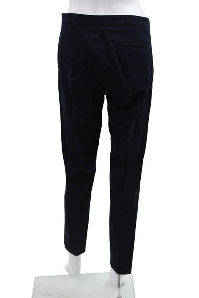 J Crew Womens Ankle Dress Pants Dark Blue Size 4 Tall