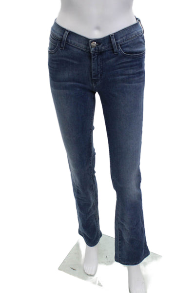 Koral Womens Bootcut Jeans Dark Blue Size 28