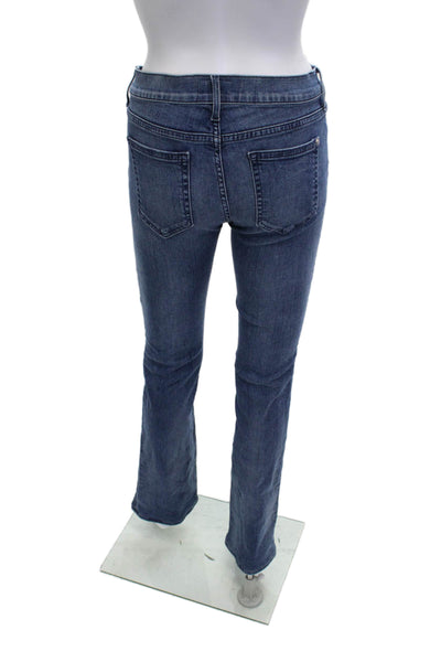 Koral Womens Bootcut Jeans Dark Blue Size 28