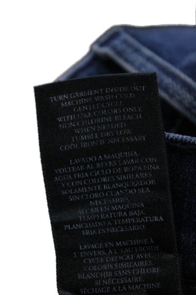 Koral Womens Bootcut Jeans Dark Blue Size 28