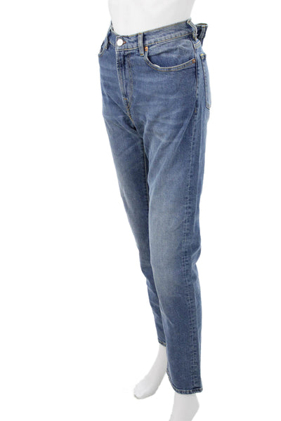 PS Paul Smith Women Mom Straight Jeans Blue Size 31