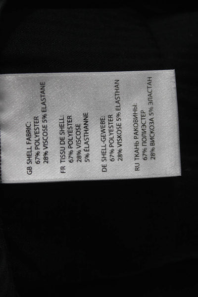 Oak Hill Mens Dress Pants Dark Gray Button Closure Size 46