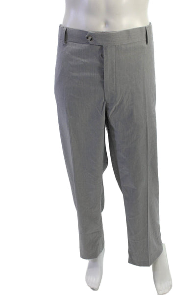 Oak Hill Mens Gray Dress Pants Big & Tall Inseam 30 Size 46