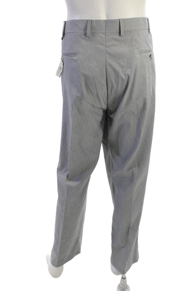 Oak Hill Mens Gray Dress Pants Big & Tall Inseam 30 Size 46