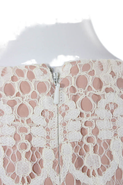 Alexis Womens Beige Floral Sleeveless Scoop Neck Jumpsuit Size XS