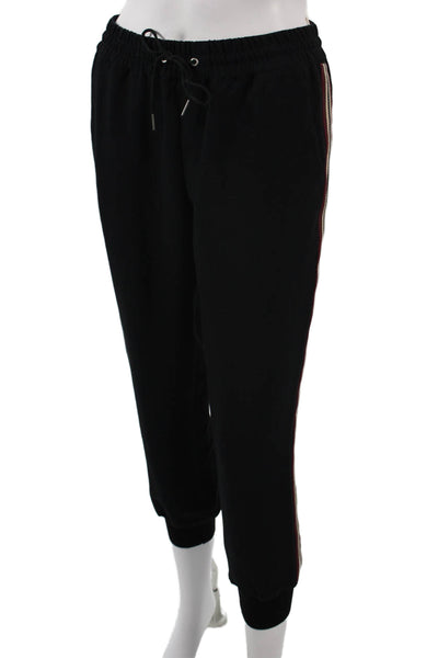 Wilfred Womens Black Jogger Sweatpants Drawstring 100% Polyester Size XS