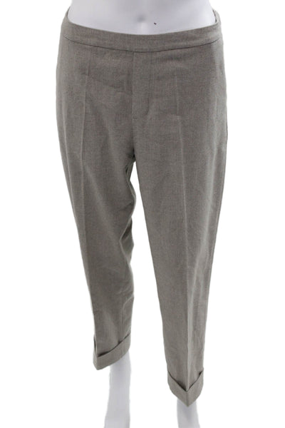 Brochu Walker Womens Ankle Dress Pants Gray Designer Size M